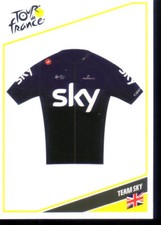 CARD PANINI TOUR DE FRANCE 2019 MAILLOT JERSEY TEAM SKY # C16