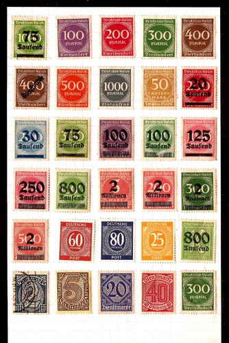 Carton12 allemagne timbres - allemagne,