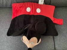 ?47cm  Peluche Coussin Mickey Mouse Disneyland Paris Disney