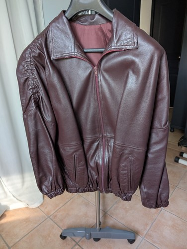 Blouson cuir pour - , femme