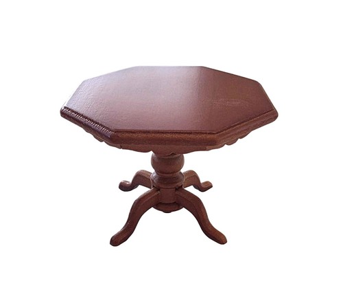 Table octogonale sur - table,