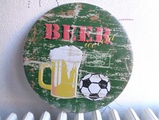 TOLE METAL BIERE FOOT BAR