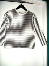 SWEAT ML HOMME MARINIERE "B&RR TEX" TAILLE M VOIR MESURES TBE!!