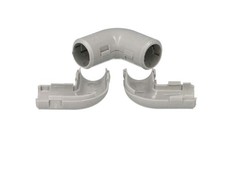 Jonction coude pour tube IRL