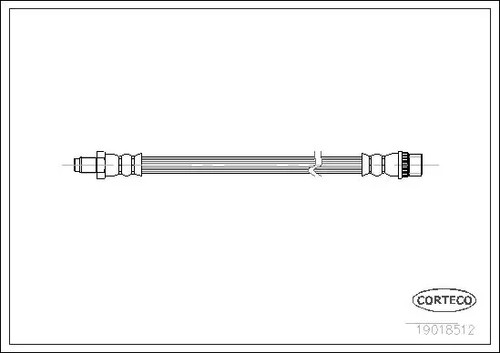 Flexible frein essieu - de,