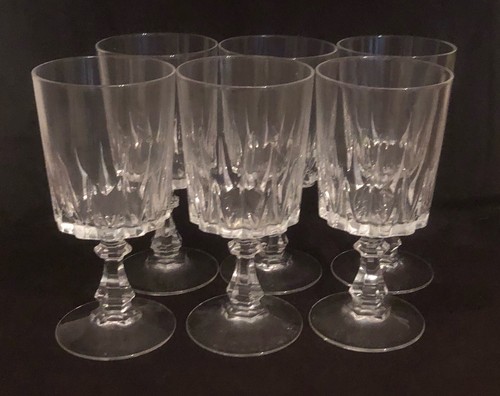 Verres eau cristal d - 6,