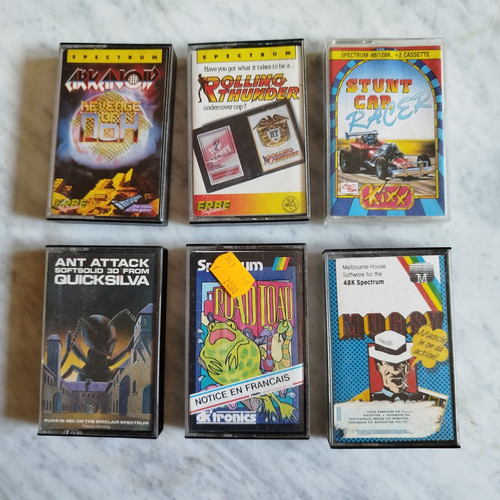 Jeux spectrum en - zx, k7
