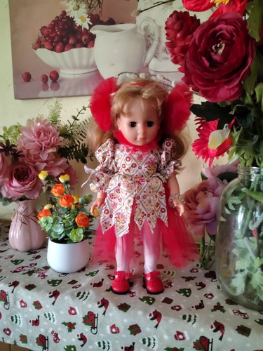 Poupee mode travaux marie - et,