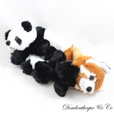 Peluche réversible panda WILD