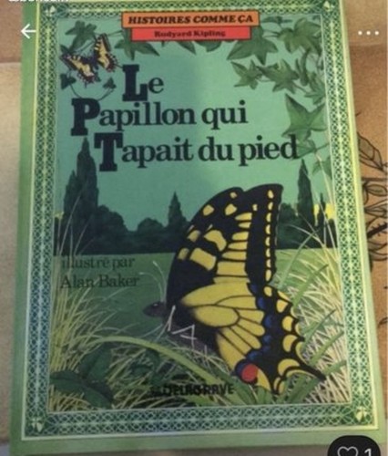 Livre papillon qui - qui, tapait