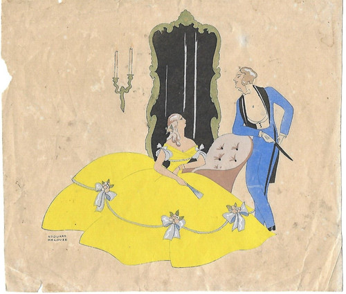 Edouard halouze pochoir - halouze,