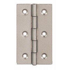 Charnière Inox rectangulaire 70X40mm BRICOZOR