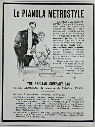 Publicité presse 1906 le - publicitÉ, de