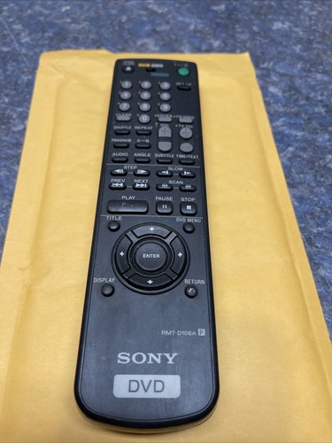 Sony rmt d108a dvd - sony, rmt-d108a
