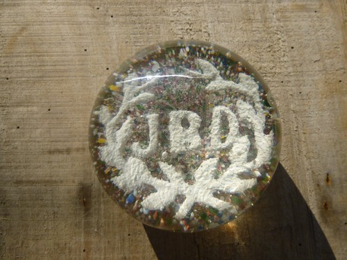 Ancienne sulfure presse papier - ancienne,