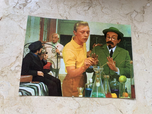 Carte postale 15x10 tintin - carte,