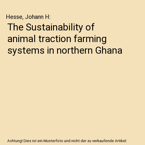 The sustainability animal - the, of