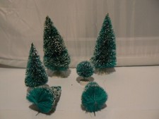 Maquette HO ? lot de sapins sous la neige réf: 4039