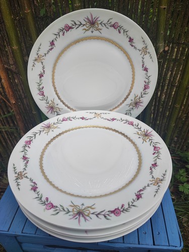 Assiettes dessert porcelaine - assiettes,