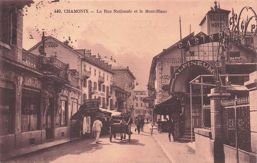 Chamonix rue nationale - 74*,