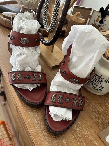 Sandales sartore cuir tbe - sandales,