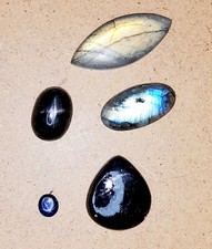 SAPHIR BLEU ÉTOILÉ /DIOPSIDE