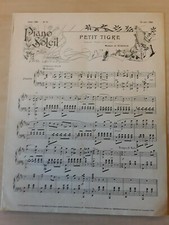 Partition PIANO SOLEIL 1900