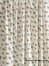 Indien Toile Canard 4.6m Couture Artisanale Tapisserie Tissu Main Bloc Imprimé