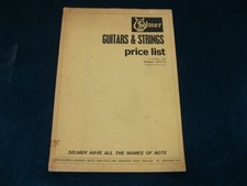 1972 Selmer Hofner Guitars +