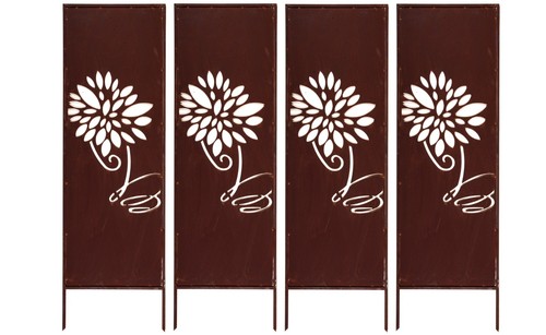 Brise vue métal 160 x - 4, 50