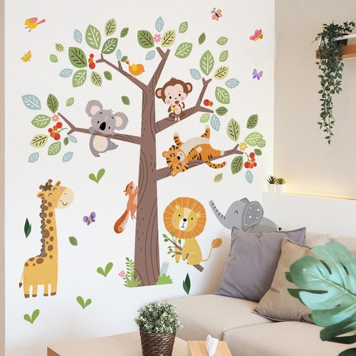Sticker mural arbre - mural,