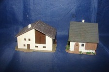 FALLER N MAQUETTE 2 MAISONS TRAIN ELECTRIQUE