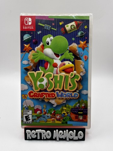 Yoshi crafted world - crafted, nintendo