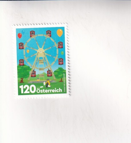 Timbre autriche lego vienne - timbre,