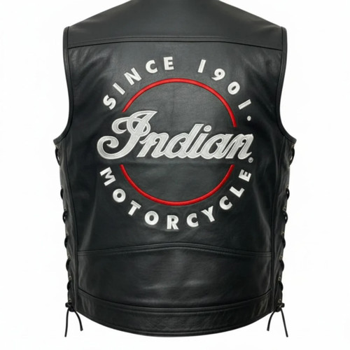 Indian motorcycle leather - motorcycle, vest