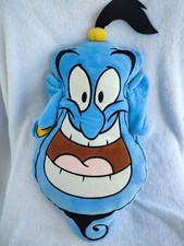 Coussin tête Génie DISNEY PRIMARK Aladdin bleu oreiller 44 cm