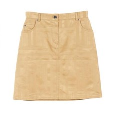 Jupe boutonnée HERMES Sellier