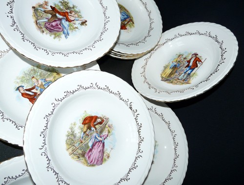 Assiettes soupe - 12,