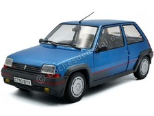 1985 Renault 5 R5 GT Turbo MK1 Azul Alpine 1:18 Solido S1810004
