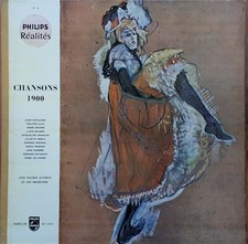 Philips Réalités V. 3 CHANSONS 1900  RARE 33T LP BIEM PHILIPS 77.453  