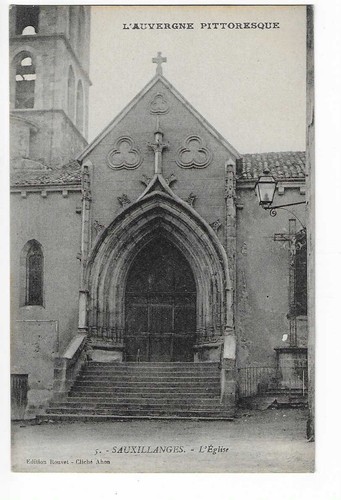 Sauxillanges eglise - ,