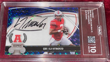 RARE CJ STROUD /3 BLUE ALPHA