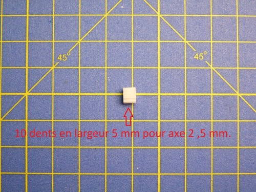Engrenage pignon 10 dents - /,