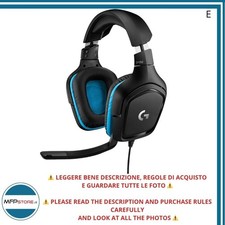 Logitech G432 Casque Gaming Filaire 7.1 DTS:X Pour PC, PS4, Xbox, Switch