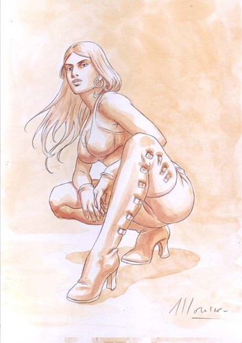 Dessin original marc moreno - dessin,