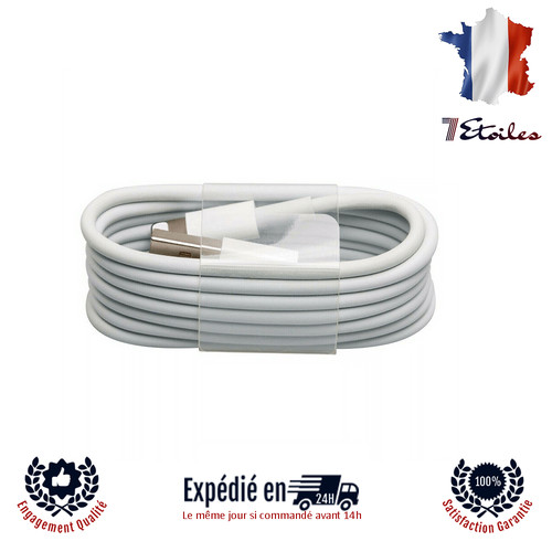 Câble chargeur pour iphone - câble,
