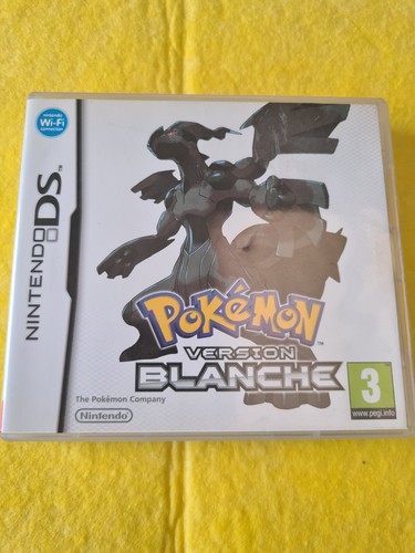 Jeu pokémon version blanche - pokémon,