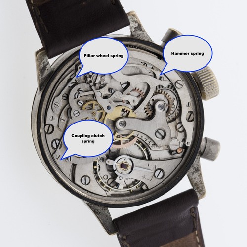 Ww2 hanhart cal chronograph - ww2,