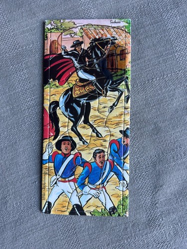 Zorro puzzle publicitaire - zorro,