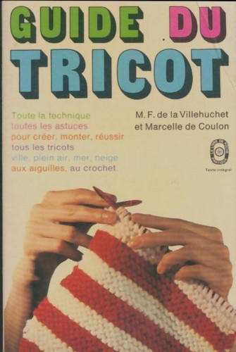 Guide tricot marie - guide,